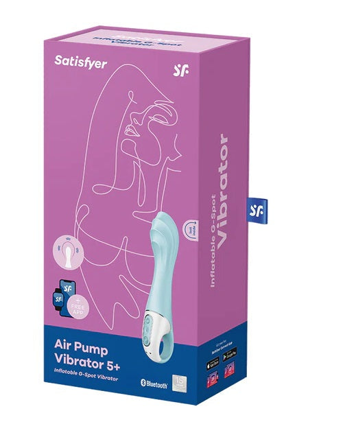 Air Pump Vibrator 5+ - Blue