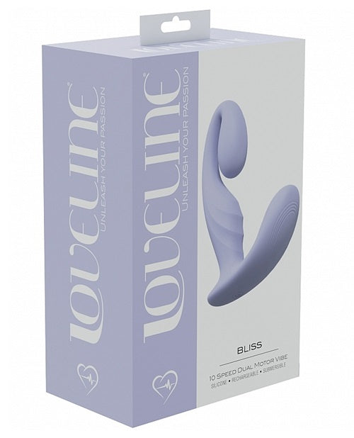 Bliss - 10 Speed Dual Motor Vibe - Lavender