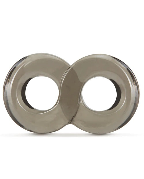 Stay Hard Cock Ring and Ball Strap - Black