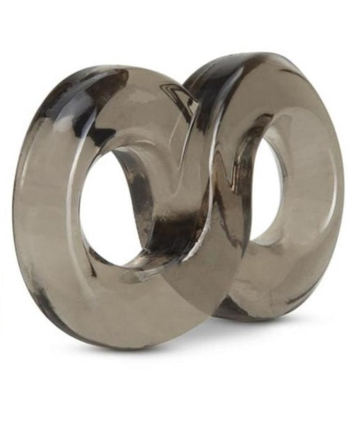 Stay Hard Cock Ring and Ball Strap - Black