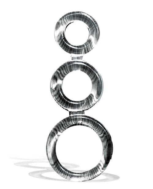 Try-Curious Cock Ring & Sleeve Set – Smoke