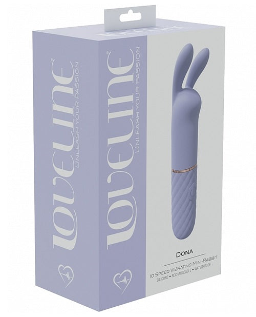 Dona - 10 Speed Vibrating Mini-Rabbit - Lavender
