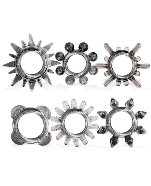 Try-Curious Cock Ring & Sleeve Set – Smoke