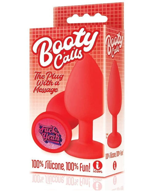The 9's - Booty Talk Silicone Butt Plug F Yeah