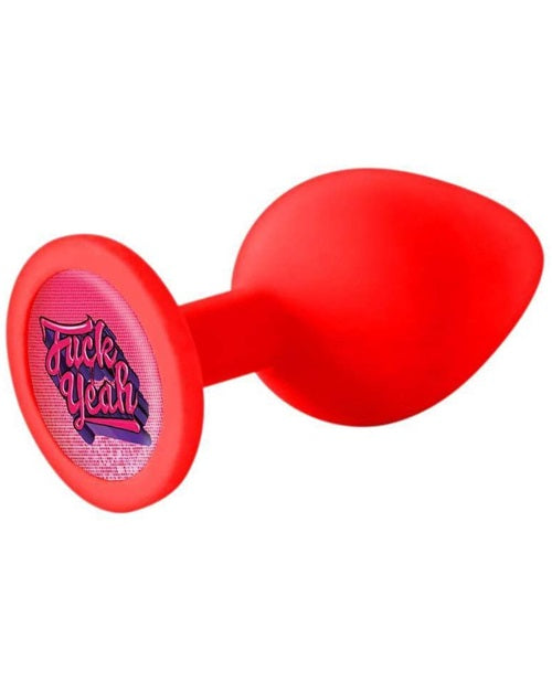 The 9's - Booty Talk Silicone Butt Plug F Yeah