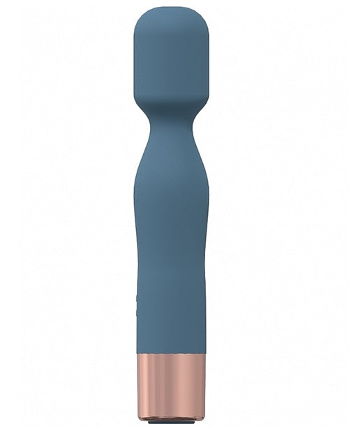 Glamour - 10 Speed Mini-Wand - Blue/Grey