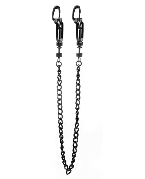 Helix Nipple Clamps - Black