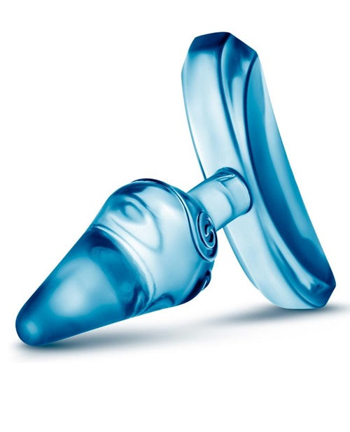 Play with Me Jolly Plug Butt Plug - Blue
