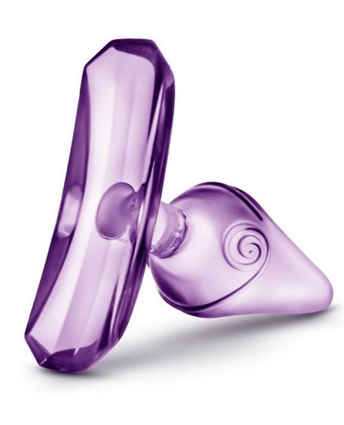 Play with Me Jolly Plug Butt Plug - Purple