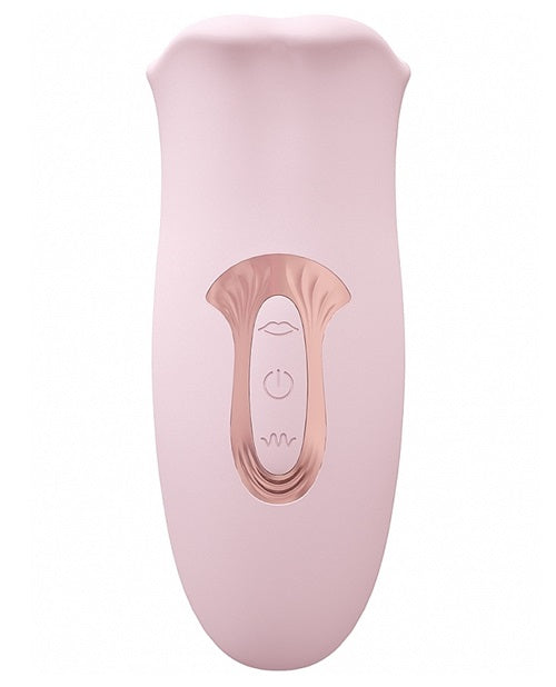 Kiss - 10 Speed Suction & Vibrating Mouth - Pink