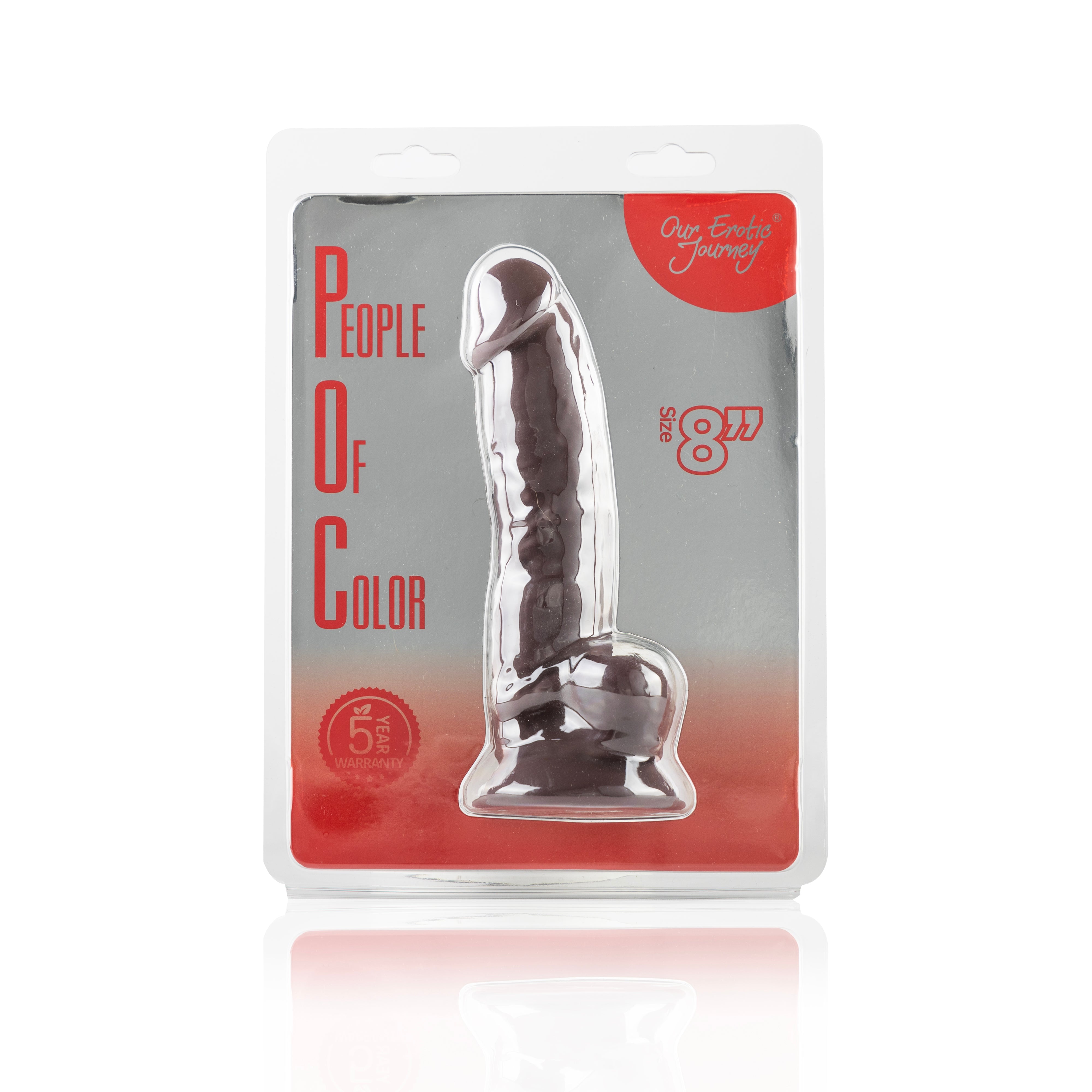 People Of Color #4 8" Dildo