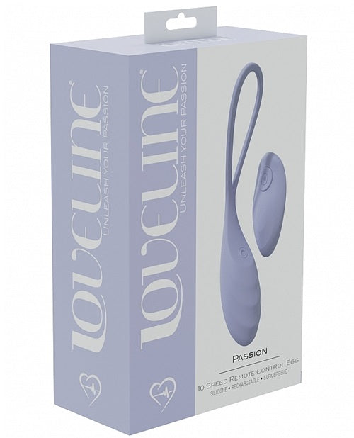 Passion - 10 Speed Remote Control Egg - Lavender