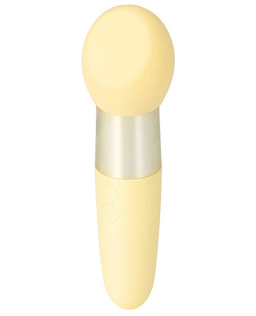 RINA Yellow Rechargeable Dual Motor Silicone 15 - Function Vibrator