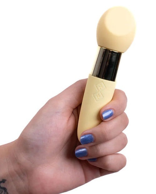 RINA Yellow Rechargeable Dual Motor Silicone 15 - Function Vibrator