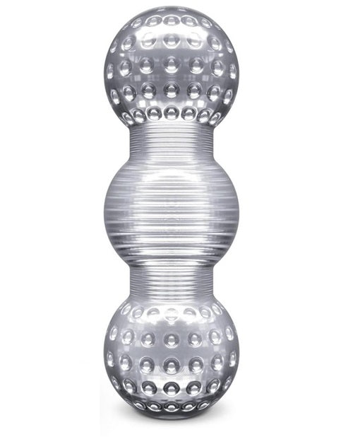 Rize Feelz Dual End Masturbator - Clear