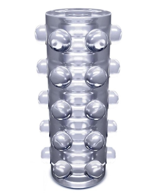 Rize Swich Self Lubricating Stroker Dual End Masturbator - Clear