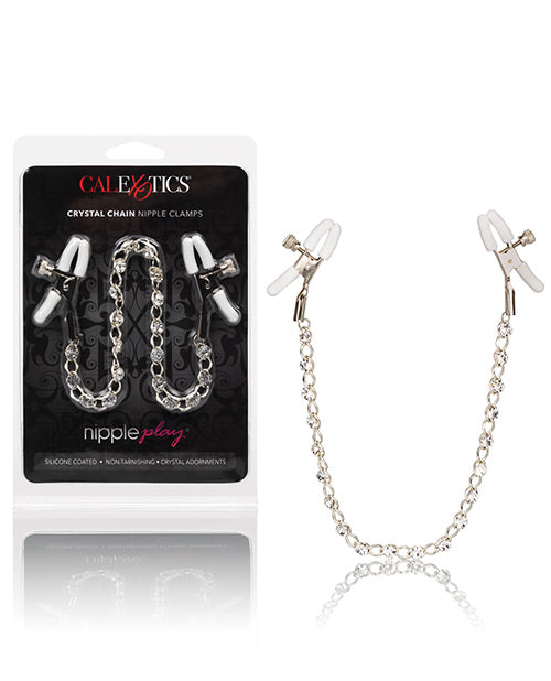 Nipple Play Crystal Chain Nipple Clamp Adjustable