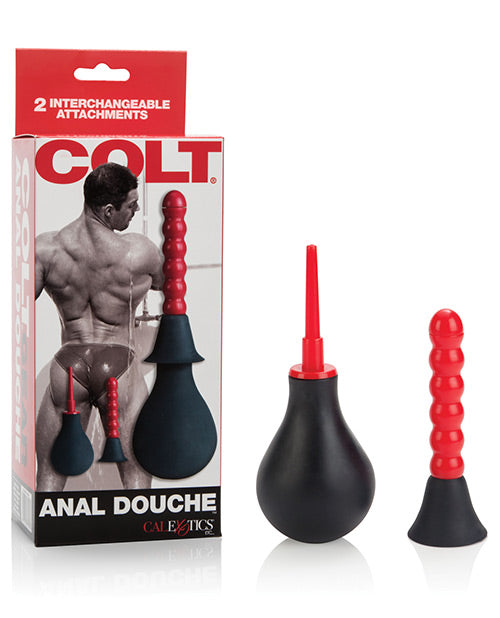 COLT Anal Douche - Black and Red
