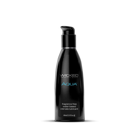 WICKED SENSUAL CARE AQUA WATER BASED LUBRICANT 2OZ