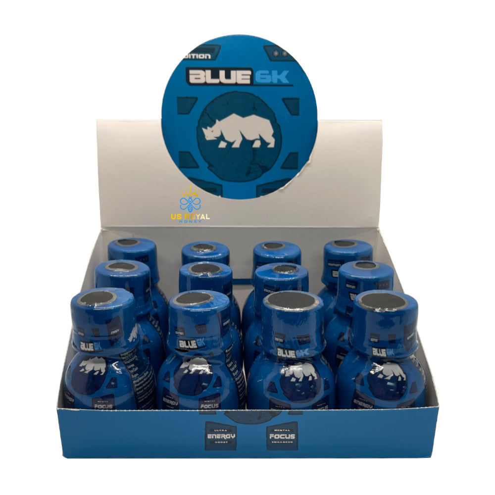 BLUE 6K SHOT 12CT DISPLAY