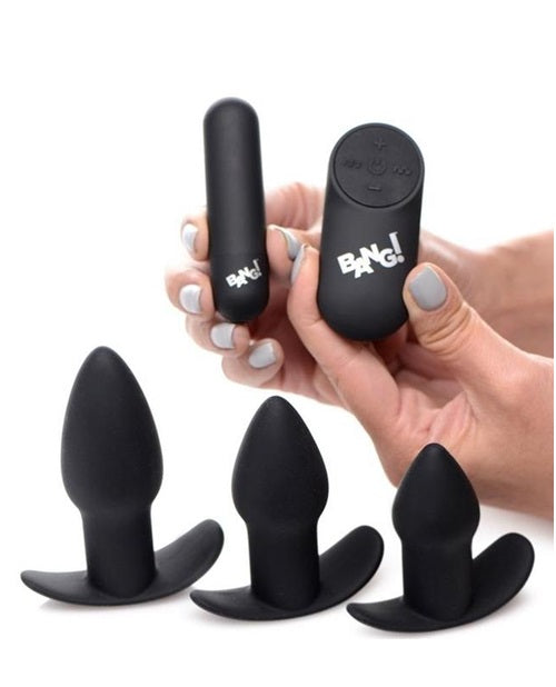 Bang! Backdoor Adventure - Rechargeable Silicone Butt Plug Kit