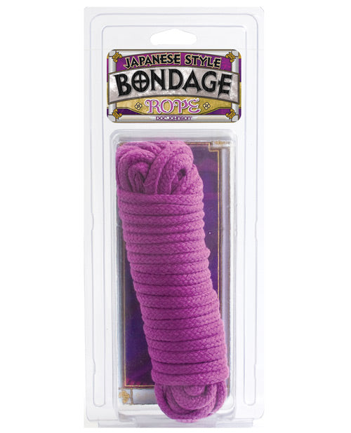 Japanese Style Bondage Cotton Rope - Black