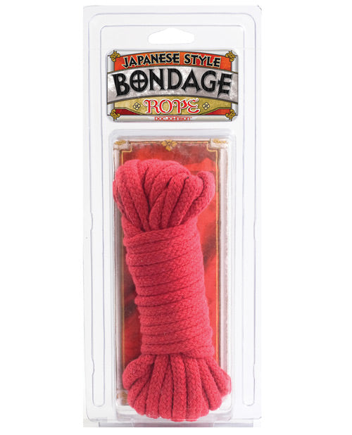 Japanese Style Bondage Cotton Rope - Black