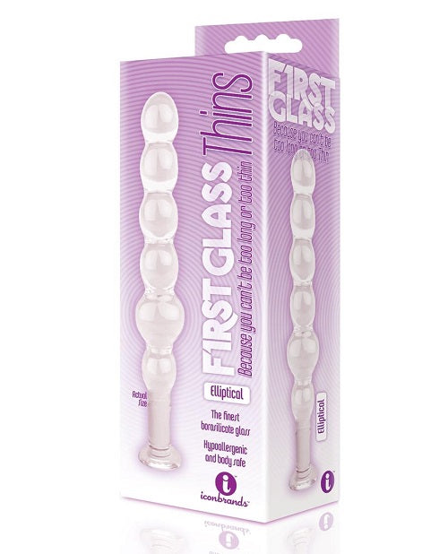 First Glass Thins Elliptical Glass Plug
