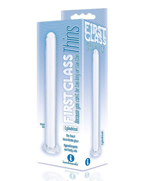 First Glass Thins Cylindrical Glass Plug