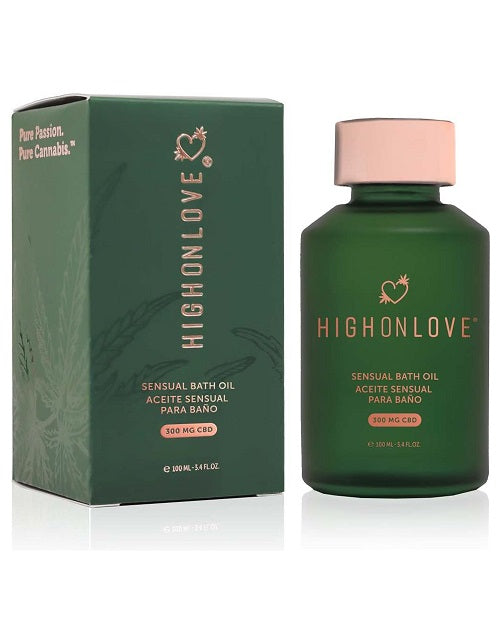 HIGHONLOVE - CBD Sensual Bath Oil