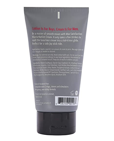 Max Satisfaction Masturbation Cream