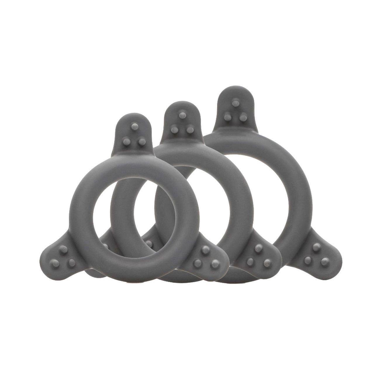 Pro Series Silicone Ring Set 3 Sizes Smoke