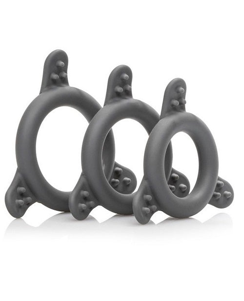 Pro Series Silicone Ring Set 3 Sizes Smoke