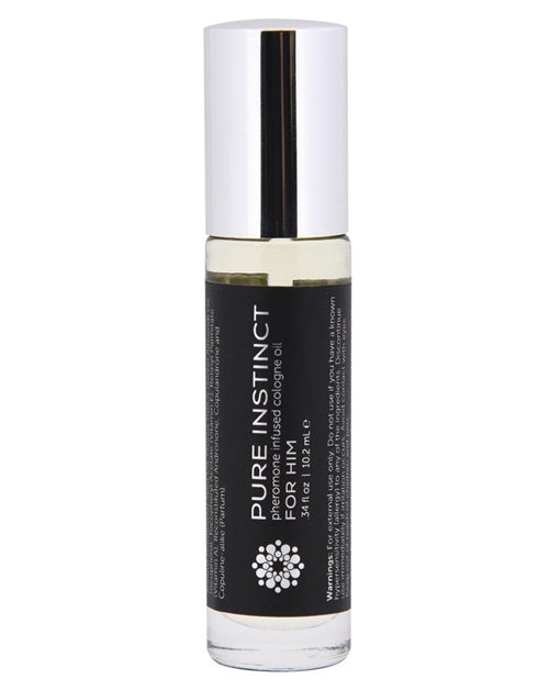 Pure Instinct Pheromone Cologne Oil For Him Roll On .35oz