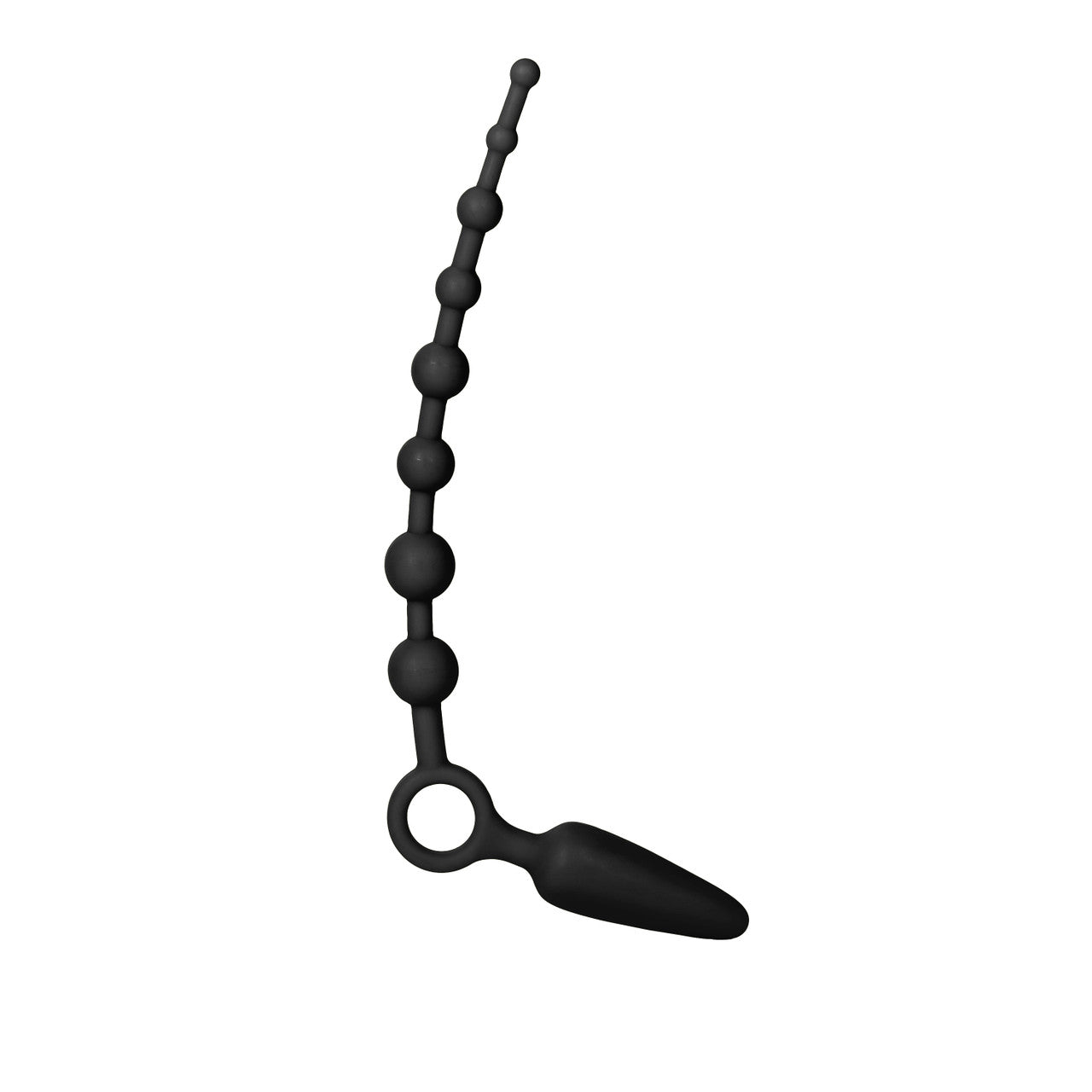 Booty Call Booty Double Dare Silicone Vibrating Butt Plug With Anal Beads
