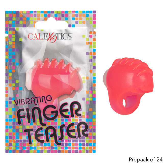 FOIL PACK - VIBRATING FINGER TEASER PINK 24PK