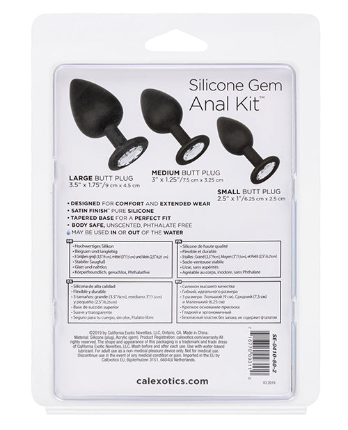 Cal Exotics Silicone Anal Trainer Kit