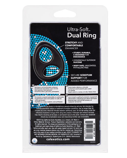 Ultra Soft Dual Ring - Black