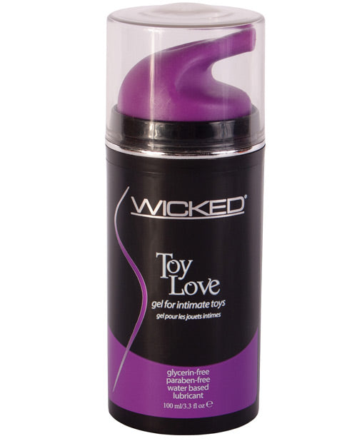 Wicked Sensual Care Collection Toy Love Waterbased Gel - 3.3 oz