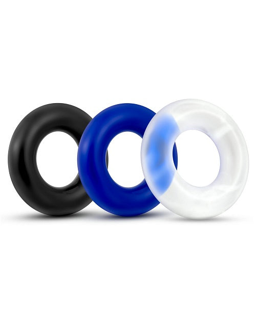 Blush Stay Hard Donut Rings 3 Pack