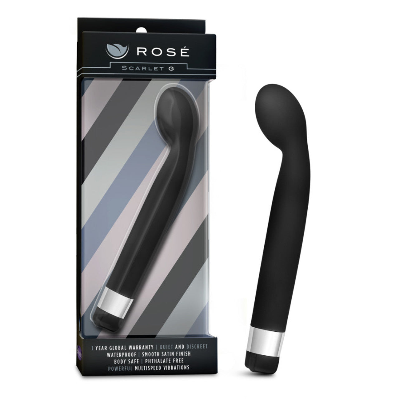 Rose - Scarlet G Vibrator - Black