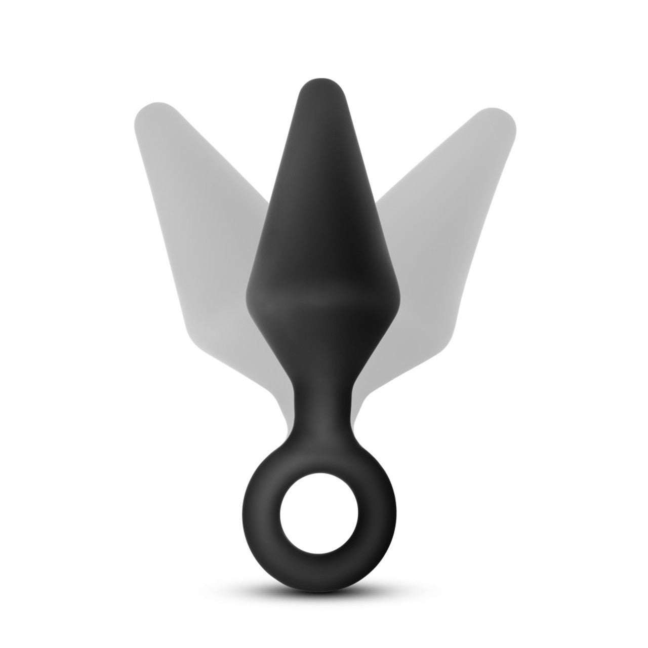 Anal Adventures Platinum - Silicone Loop Plug Kit - Black