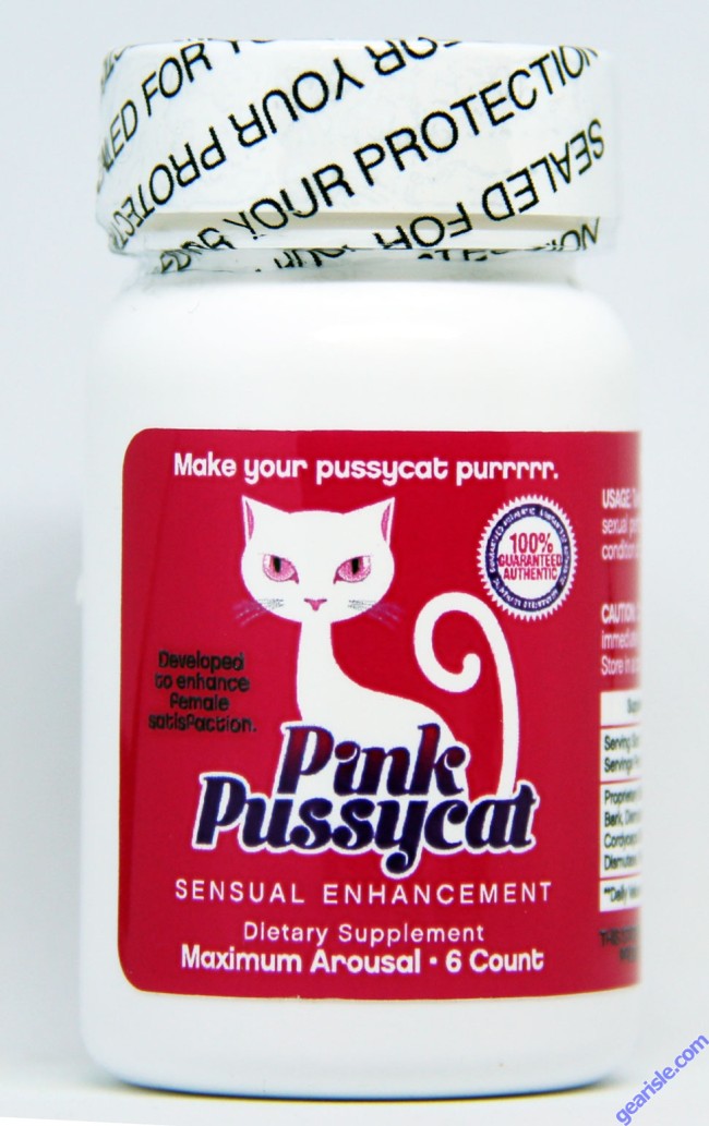 PINK PUSSYCAT 6CT BOTTLE