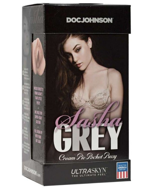 Sasha Grey UR3 Cream Pie Pocket Pussy