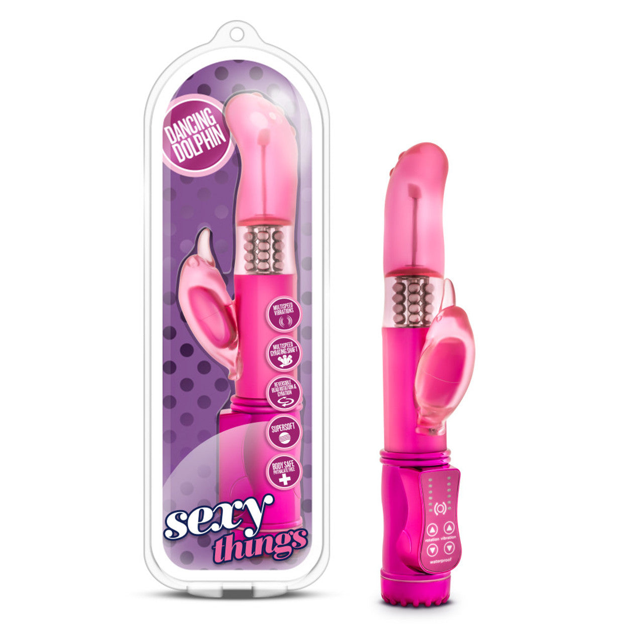 Sexy Things - Dancing Dolphin - Fuchsia