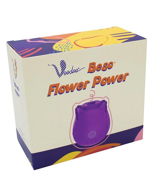 Flower Power - The Rose - Purple