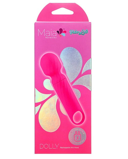 VIBELITE Dolly Rechargeable Mini Wand - Pink