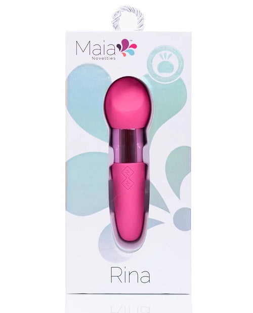 RINA Pink Rechargeable Dual Motor Silicone 15 - Function Vibrator