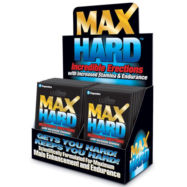 MAX Hard 24ct Packet/Display Box