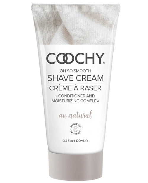 COOCHY Shave Cream - Au Natural 3.4oz